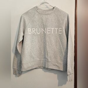 Brunette the Label Gray Sweater